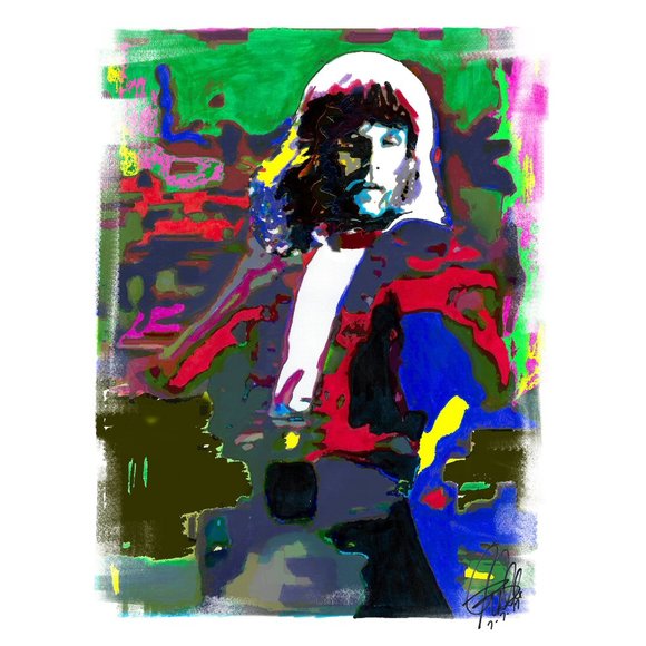 Keith Emerson ELP Keyboards Piano Rock Music Poster Print Wall Art 18x24 - Picture 1 of 4